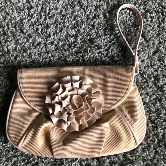 Loeffler Randall for Target women’s gold clutch - Picture 1 of 7